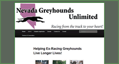 Desktop Screenshot of nevadagreyhounds.org
